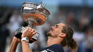 Alexander Zverev gewann die French Open