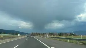 Himmel im Aichfeld am 23. März