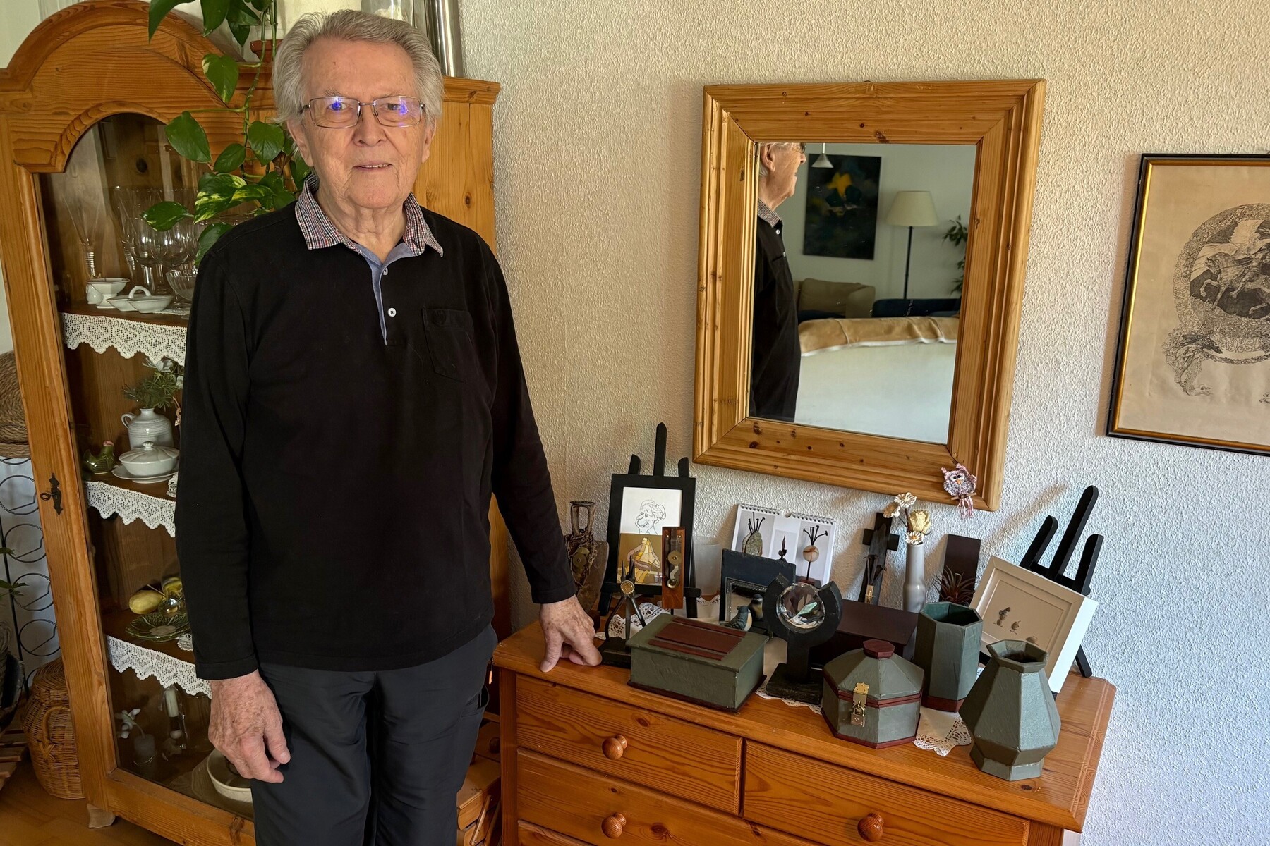 Unikate: Mit 91 Jahren stellt dieser Kärntner noch immer Kunstwerke her