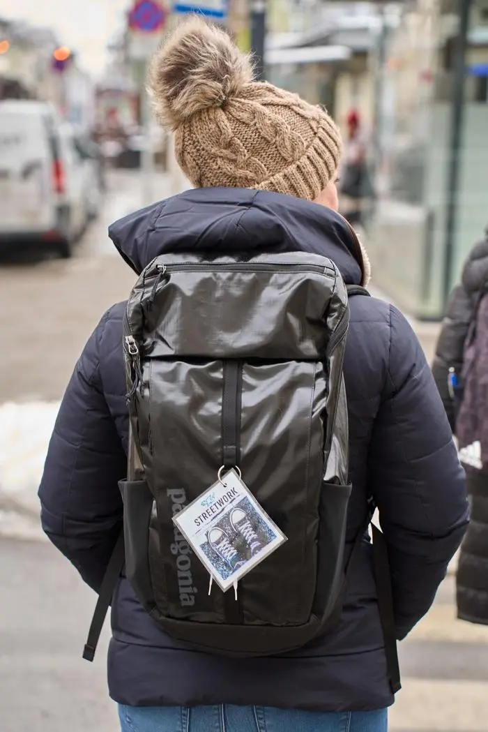 Der Rucksack spricht für sich