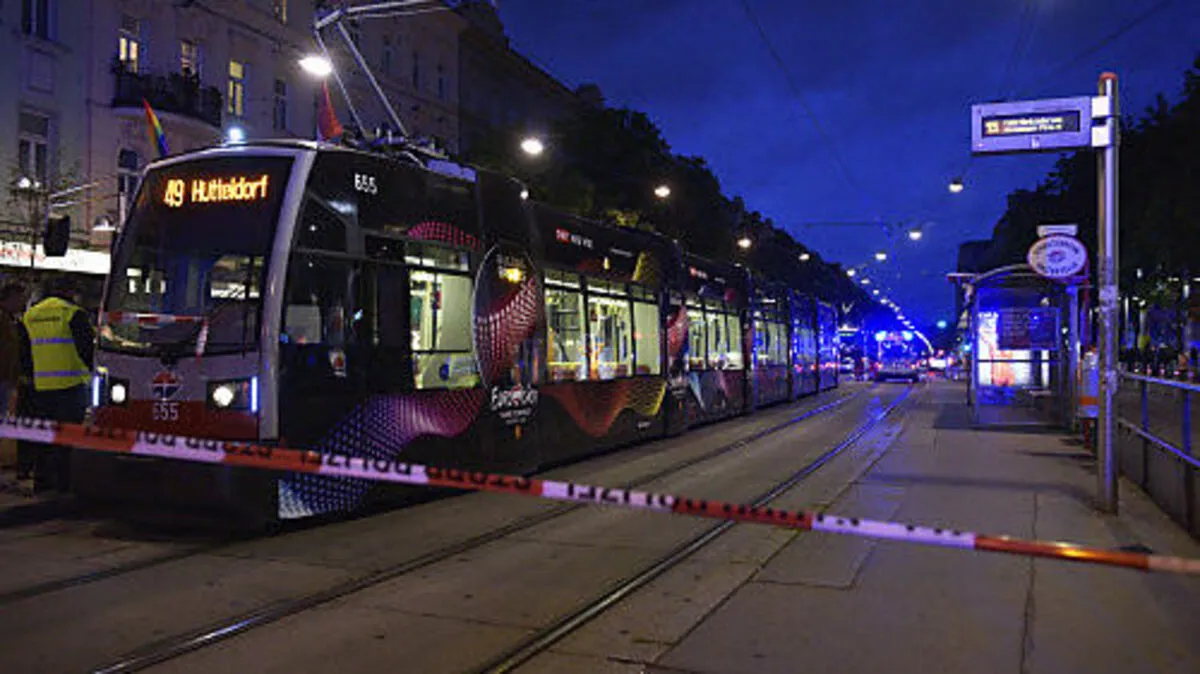 Am Tatort in Wien-Rudolfsheim