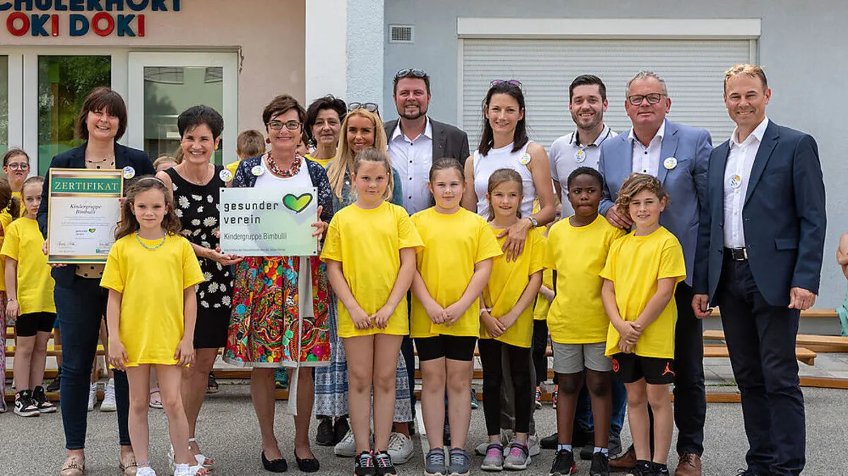 Gleich zwei Auszeichnungen auf einmal heimste der Verein "Bimbulli" ein