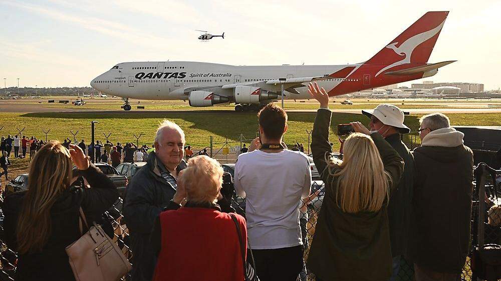 Ende Juli hob die letzte Qantas-747 ab