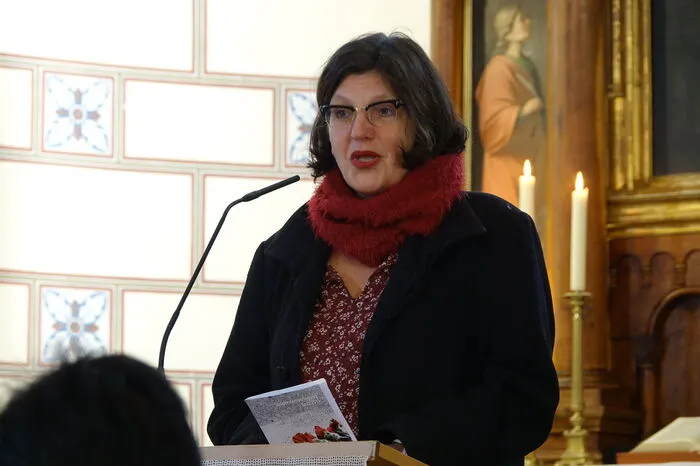 Daniela Grabe, Vertreterin vom "Verein für Gedenkkultur in Graz"