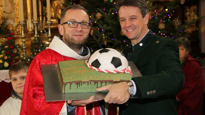 Gemeinsam mit der Pfarrgemeinde wurde am Sonntag in der Wallfahrtskirche Maria Lankowitz Geburtstag gefeiert.