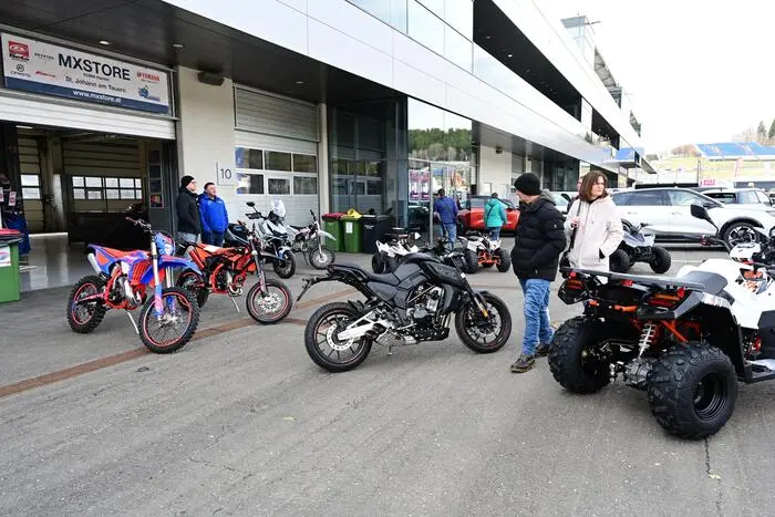 Aber auch die Biker, Motorrad-Freaks und „Quadrologen“ kamen dabei voll auf ihre Rechnung.