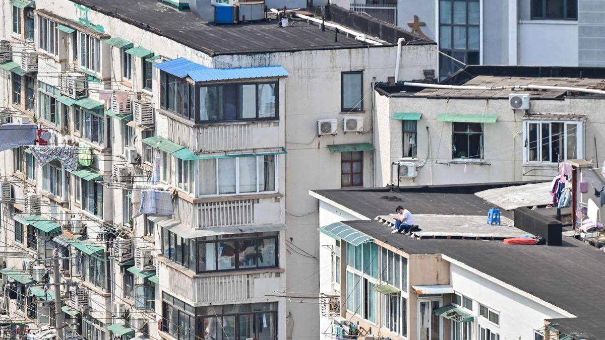 Für die leidgeprüften Bewohner von Shanghai gilt: Schlimmer geht's immer