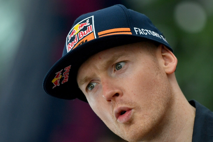 Auch Bradley Smith (GBR) gibt wieder für KTM Gas