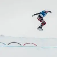 David Pickl beim Training in Livigno