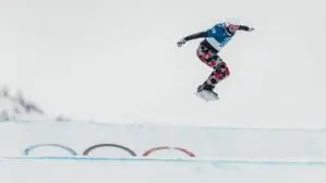 David Pickl beim Training in Livigno