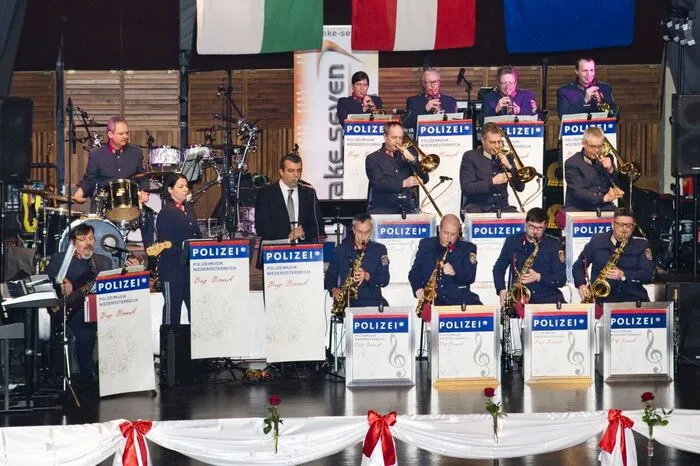 Für den musikalischen Schwung sorgten die Big Band der Polizeimusik Niederösterreich, Take Seven, Hakuna Matata und The Lunchtime Legends.