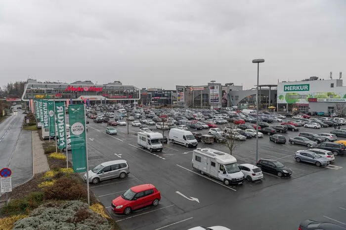 Auch in Seiersberg gab es am Vormittag noch Parkplätze zu haben.