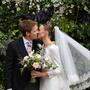 . Hugh Grosvenor und Olivia Henson haben in der  Chester Kathedrale geheiratet