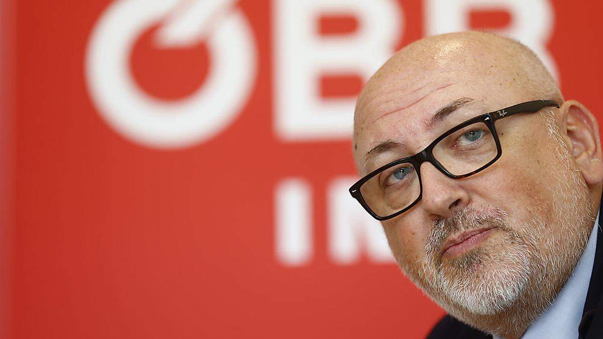 ÖBB-Chef Andreas Matthä sieht einen Personalmangel auf die Bahn zukommen.