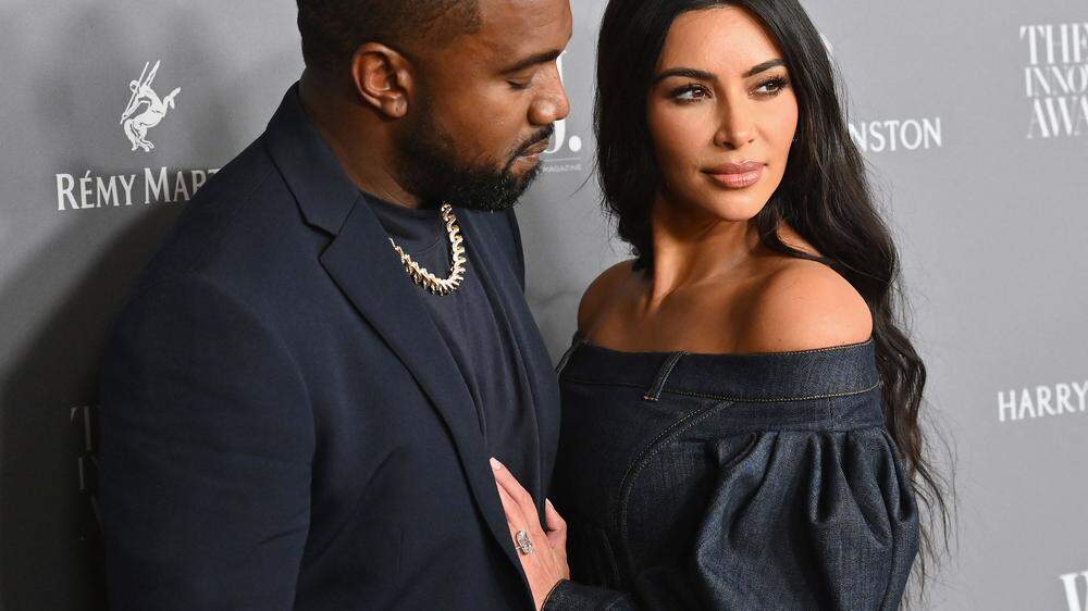 Kanye West und Kim Kardashian sind geschiedene Leute