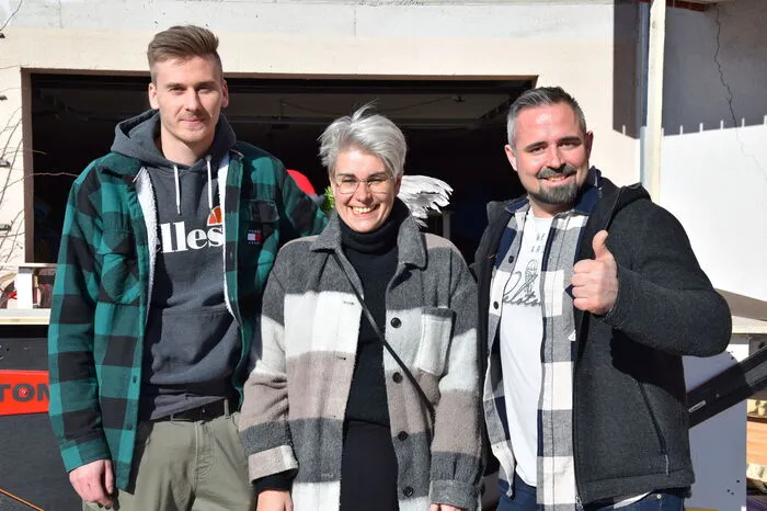 Damian Kropidlowski, Anna Krammer und Alois Mandl