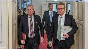 Energie-Deal: ÖVP-Drexler und SPÖ-Lang in der Burg
