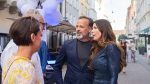 Das erfolgreiche Gastro-Paar Gerald und Judith Schwarz bei der Eröffnung ihres Aiola Store in der Schmiedgasse