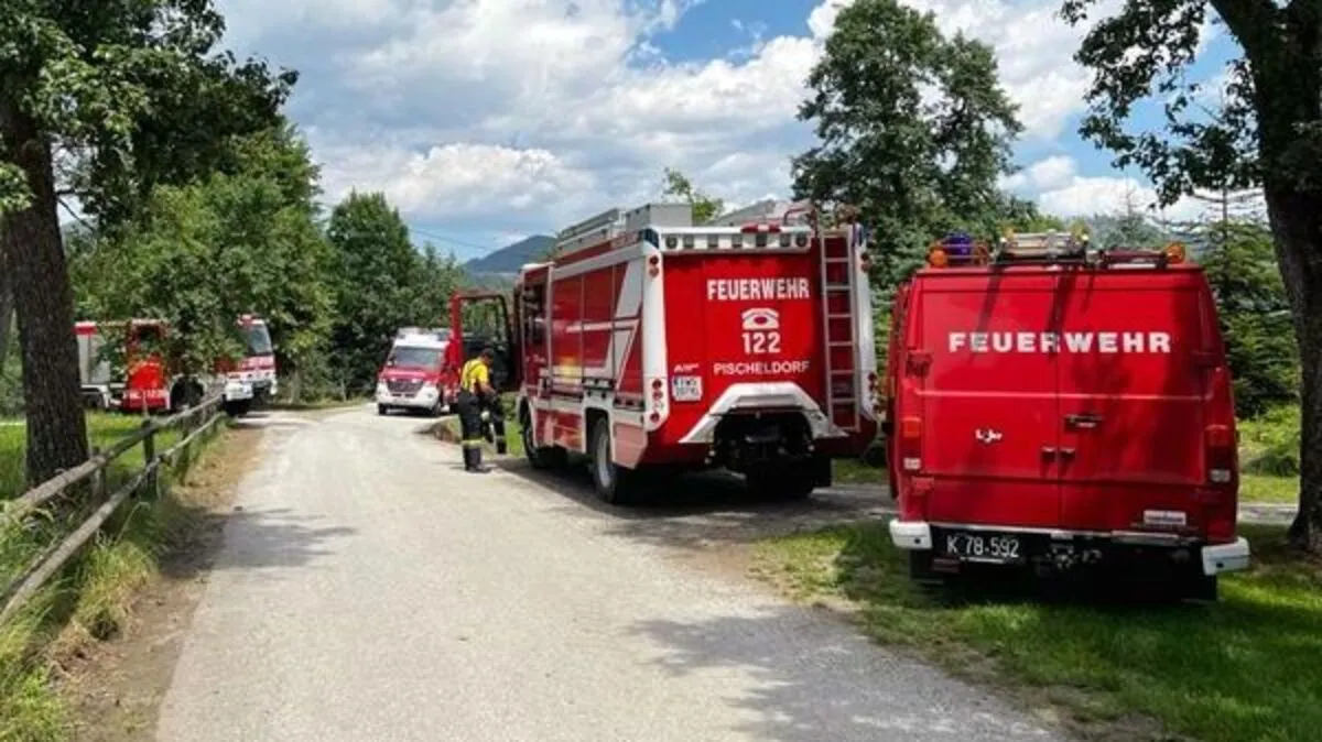 Die Feuerwehren konnten den Brand schließlich löschen
