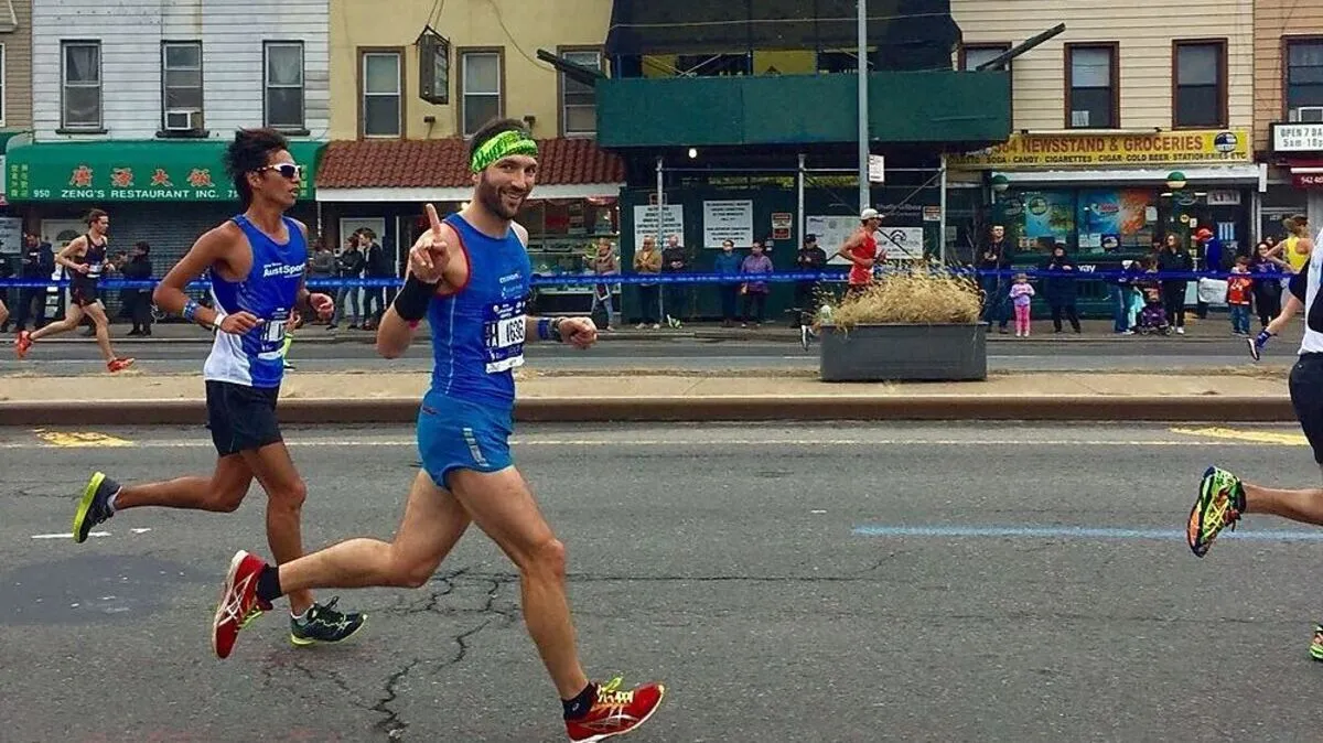 Bestens gelaufen: Kurt Steller in New York