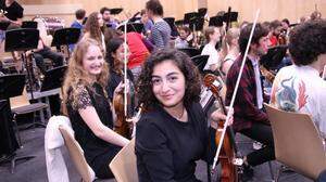 Das Landesjugendsinfonieorchester Steiermark ist derzeit auf Tournee