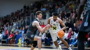 Daniel Grgic (links) und Kapfenberg durften gegen Wels jubeln