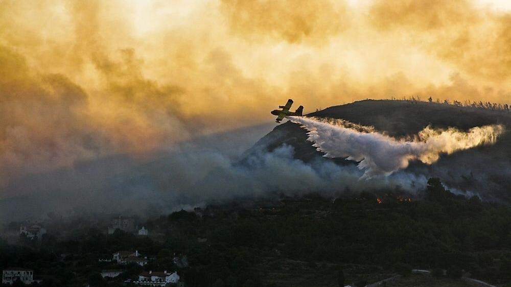 Waldbrände in Griechenland