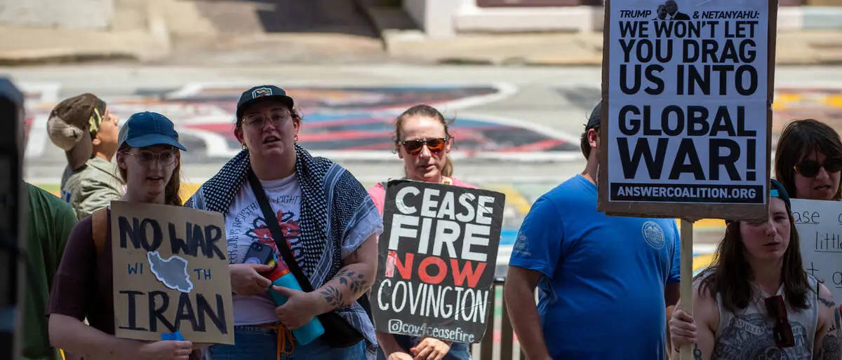 Anti-Kriegsproteste in Cincinnati, Ohio: Der Krieg gegen den Iran ist in den USA äußerst unpopulär