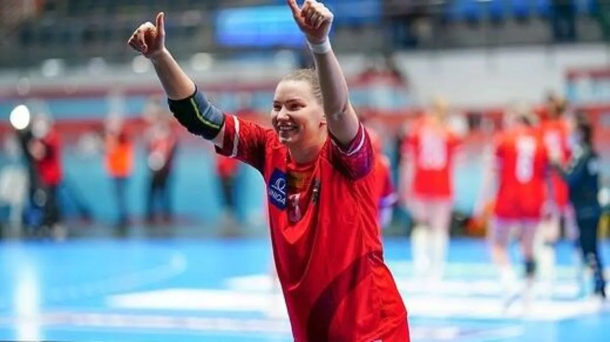 Daumen hoch für Katarina Pandza und die ÖHB-Damen. 