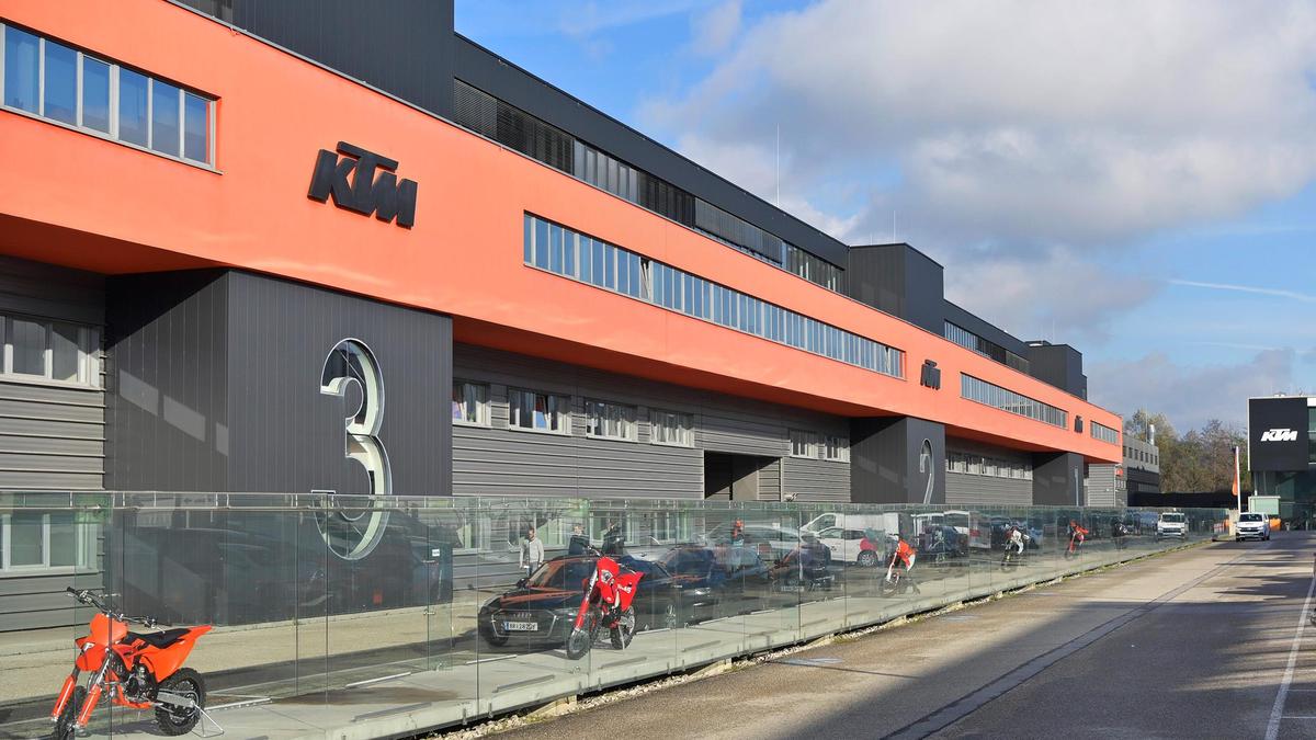  Die KTM-Zentrale in Mattighofen