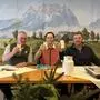 Hoffen auf rege Teilnahme an der Sternfahrt, auch aus dem Bezirk (v. l.): Johann Ilsinger, Christine Landl und Georg Maier 