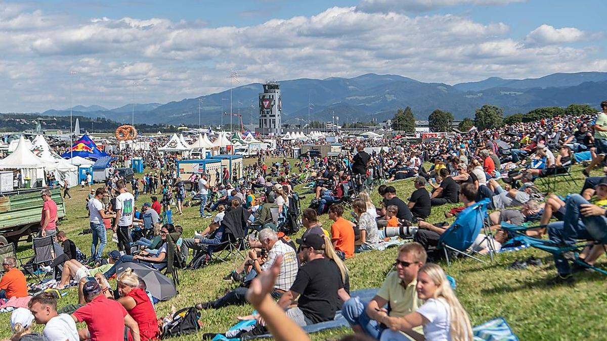 Rund 270.000 Besucher kamen im Vorjahr an zwei Tagen zur Airpower