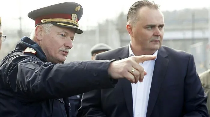 Josef Klamminger mit Verteidigungsminister Hans Peter Doskozil