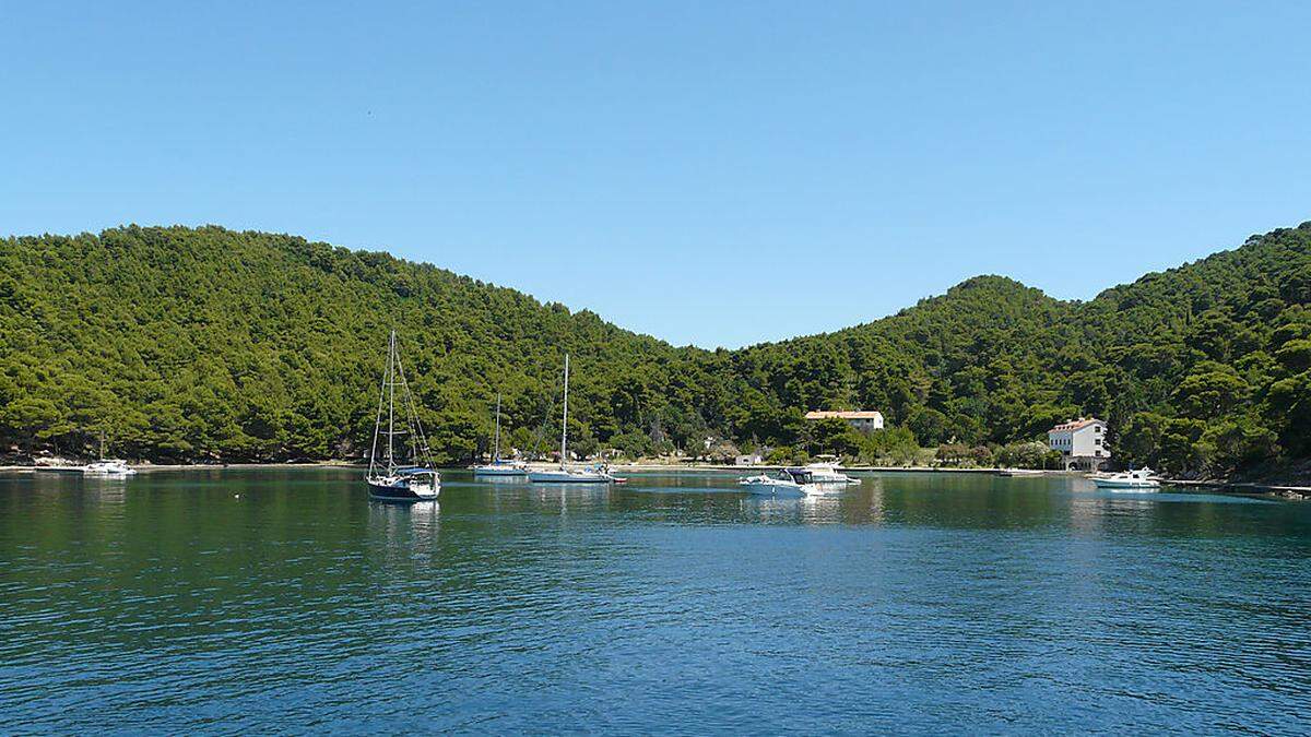 Insel Jakljan in der Nähe von Dubrovnik