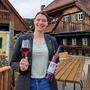 Die ehemalige Weinkönigin Katrin Dokter vom Buschenschank Dokter in Ligist