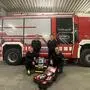 Die Feuerwehrnotärzte Peter Koch, Christian Pichler, Patrick Thurner und Armin Gatterbauer sind vollwertige Feuerwehrmitglieder und rücken aus, wenn sie gebraucht werden