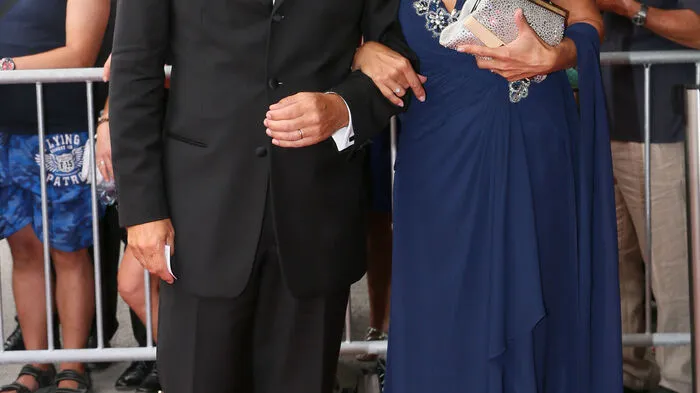 Bundesminister Hartwig Löger mit Ehefrau Claudia