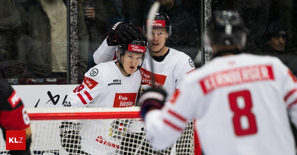 The ÖEHV striker makes his debut against Switzerland