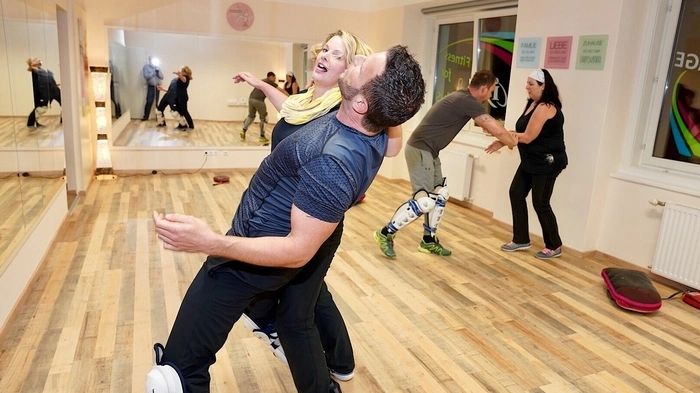 Die Spittaler Fitnesstrainerin Nadja Possegger, Polizist Marc Kuttnigg sowie Wolfgang Kuschmann, Mitarbeiter bei Security Walcher, organisierten einen Selbstverteidigungskurs für Frauen.