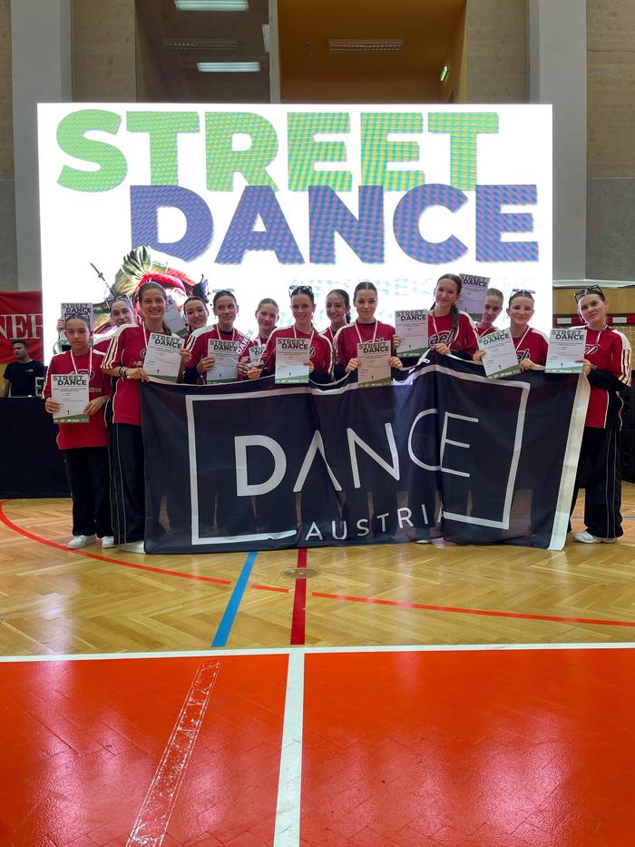 Das Team „FreakOut“ von Dance Austria holte sich den Sieg in Bleiburg
