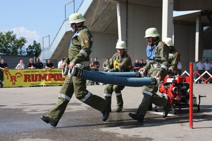 Jeder Handgriff musste bei den Teams sitzen.