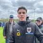 Jakob Pokorny beim Training mit der U17-Auswahl des ÖFB