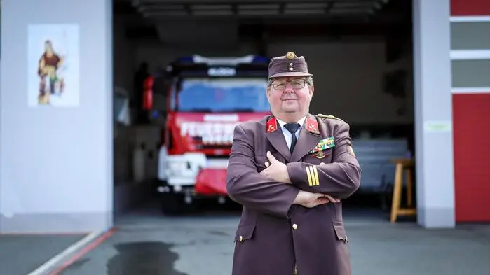 Für Franz Gollenz (62) ist die Feuerwehr Lebensinhalt
