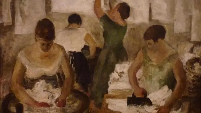 "Die Wäscherinnen" von Wilhelm Thöny geht als Geschenk an die Stadt Graz