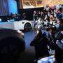 Der SUV-Prototyp von Sony im Blitzlichtgewitter auf der CES