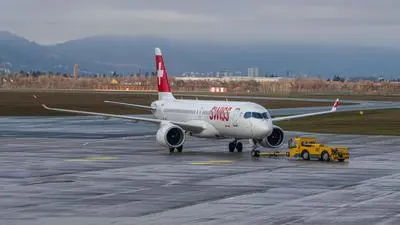 23. Dezember 2024: Ein Flugzeug der Swiss muss in Graz notlanden