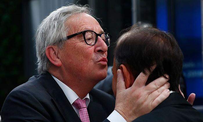 Jean-Claude Juncker ist wieder in seinem Element