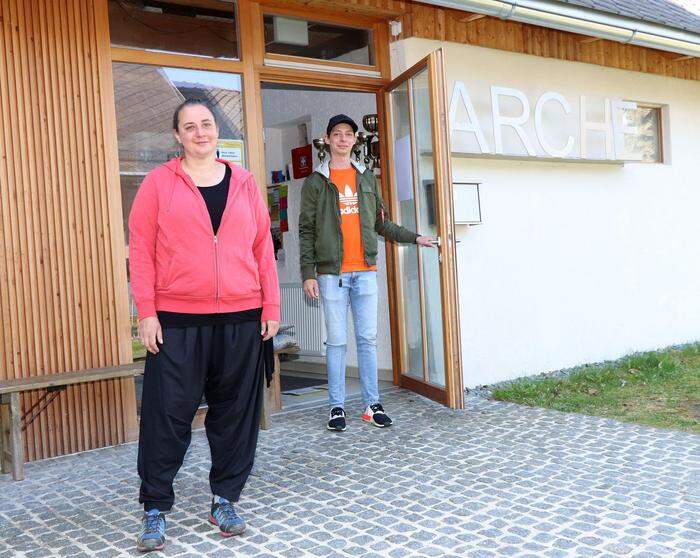Manuela Wresnik von „My Life“ und Michael Kröndl vom Jugendzentrum „Arche“ arbeiten eng zusammen