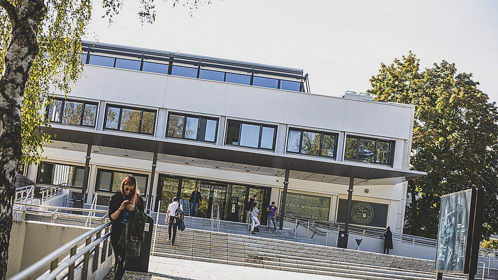 An der Alpen-Adria Universität gibt es Outdoor-Hörsäle