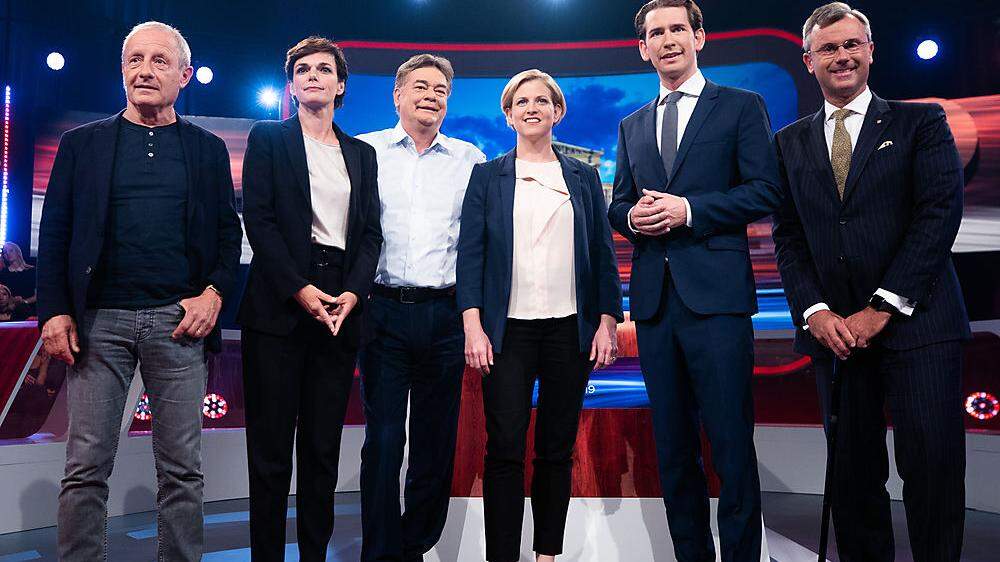Die neusten Umfragen: SPÖ vor FPÖ, Grüne vor NEOS, ÖVP voran